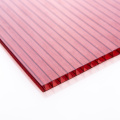 4mm/6mm/8mm/10mm/12mm Colored Transparent Plastic Greenhouse Polycarbonate Hollow Sheet